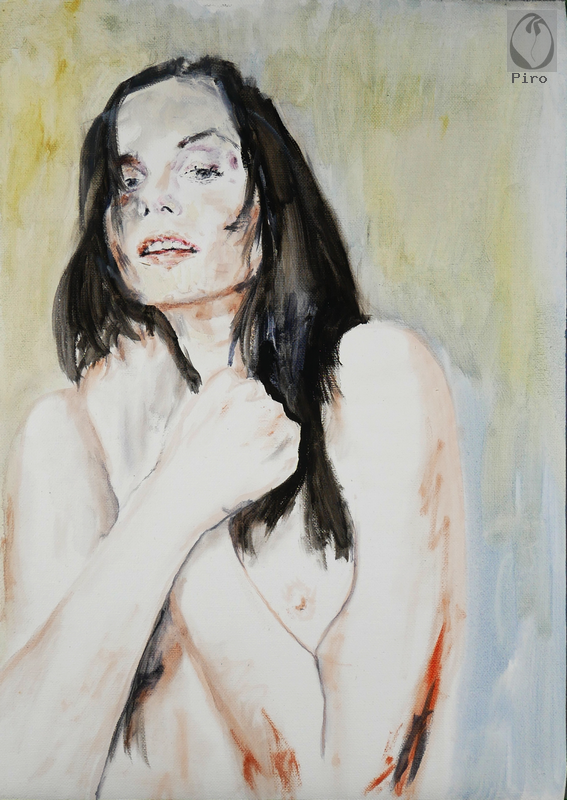 oil on canvas - olio su tela di Piro